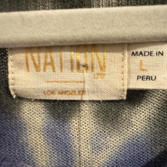 Nation LTD Tie-Dye V-Neck Sweater - Picture 4 of 4